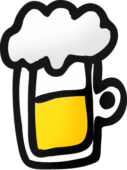 生ビール clipart