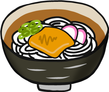 きつねうどん clipart