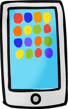 スマートフォン clipart