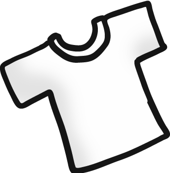 Tシャツ clipart